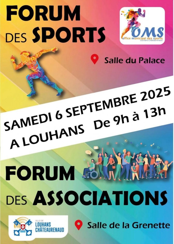 Image de l'actu 'FORUM DES ASSOCIATIONS le samedi 6 septembre 2025'